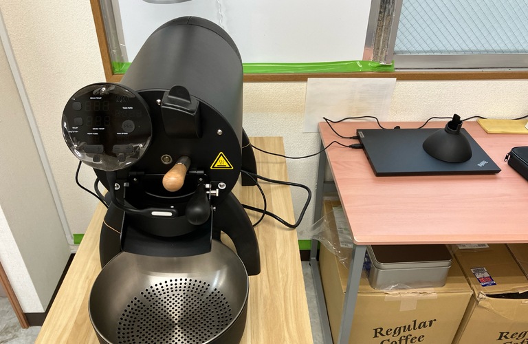 新しい焙煎機の紹介